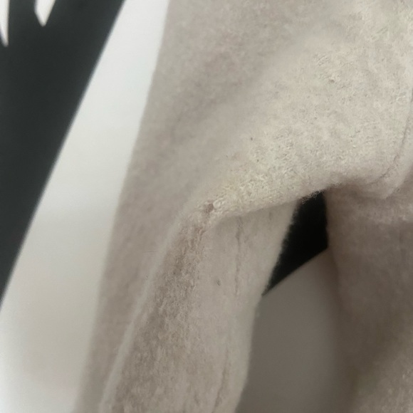 Anthropologie Charlie + Robin vintage style cream 100% wool jacket - Picture 9 of 15